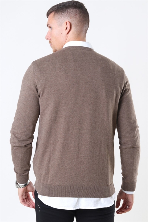 Selected Berg Crew Neck Teak