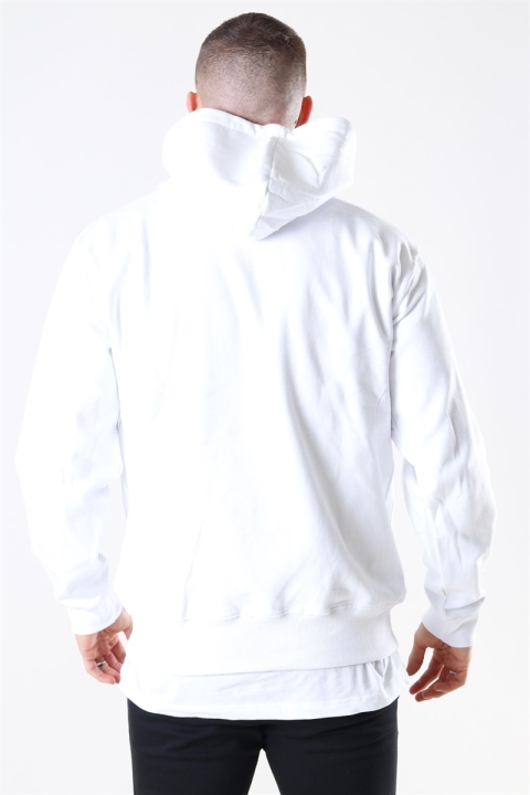 Basic Brand Hooded Tröja White