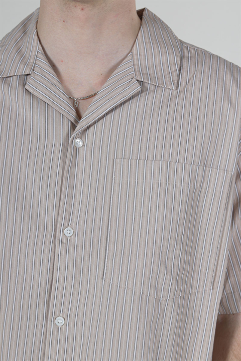 Jack & Jones Cody Poplin Resort Shirt SS Oxford Tan