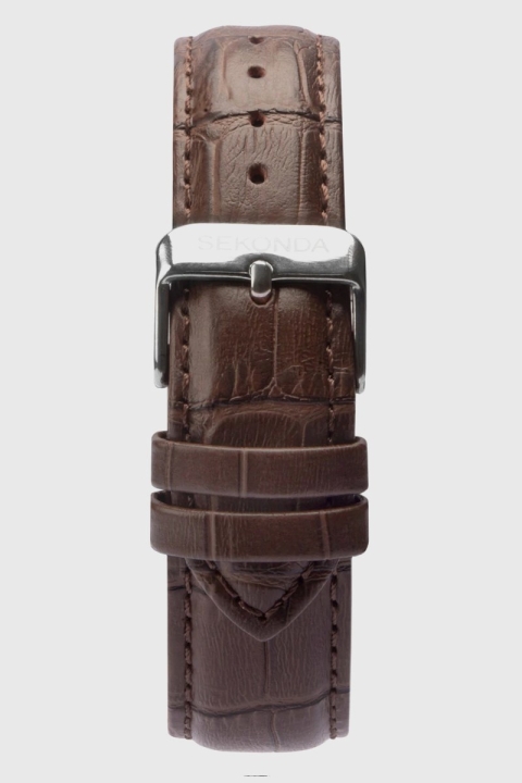 Sekonda 1661 Classic Brown Leather Klocka