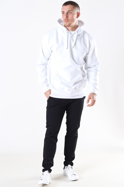 Basic Brand Hooded Tröja White