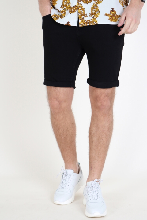 Wood Bird Motta Black Shorts Black