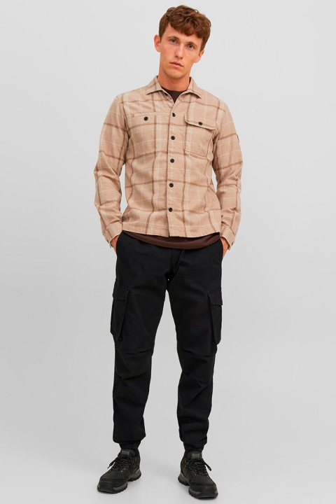 Jack & Jones Kane Noah Cuffed Cargo  Black