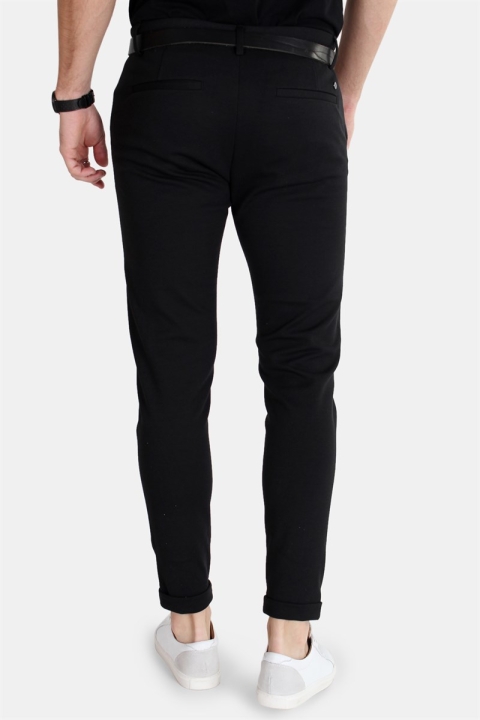 Clean Cut Prato Piping Pants Black