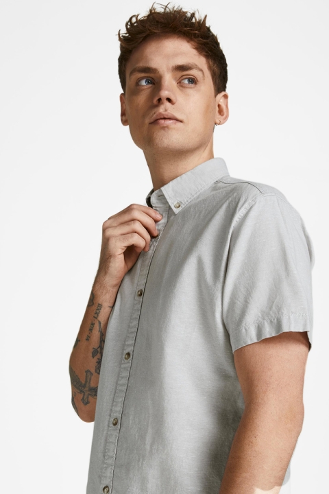 Jack & Jones JJESUMMER SHIRT S/S S22 SN Crockery