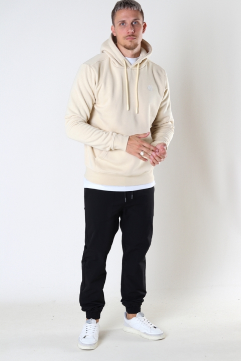 Kronstadt Lars Organic/Recycled hood sweat Off White