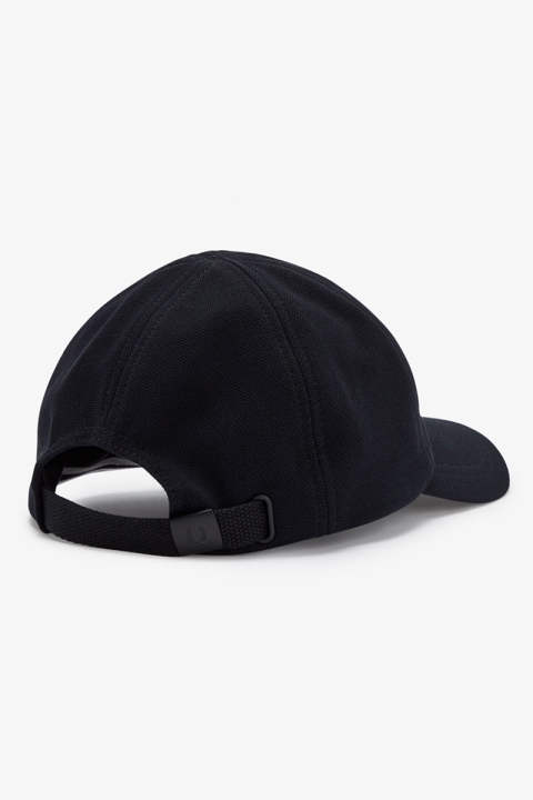 Fred Perry PIQUE CLASSIC CAP 464 BLACK