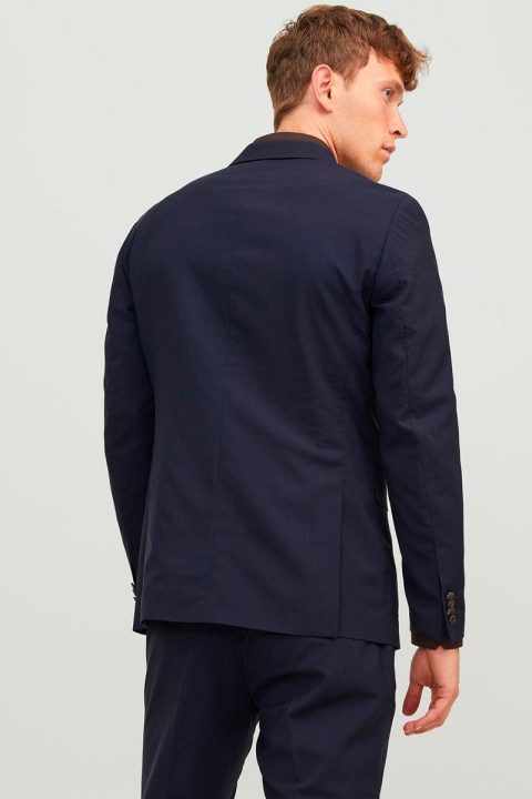 Jack & Jones Franco Check Kostym Perfect Navy