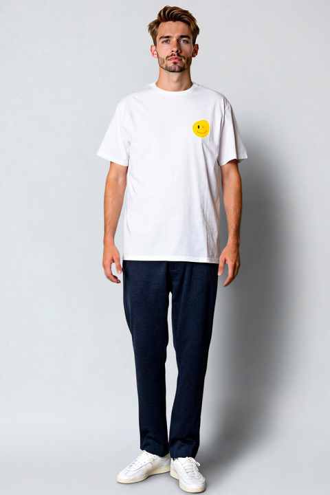 Clean Cut Copenhagen Smile T-shirt White