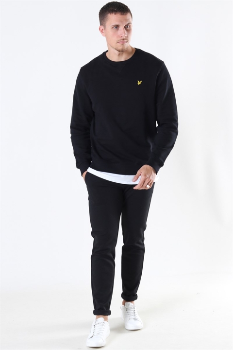 Lyle & Scott Crew Neck Sweatshirt Jet Black