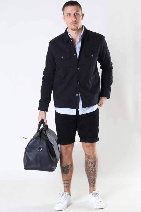 Clean Cut Copenhagen Chris Stretch Shorts 1001 Black Denim