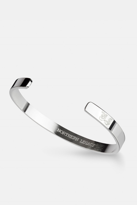 Northern Legacy SignatKlockae Bangle Silver