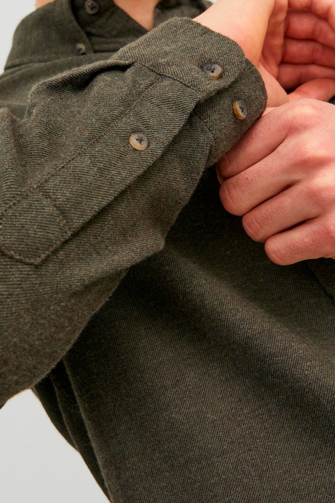 Jack & Jones Classic Melange Shirt L/S Rosin