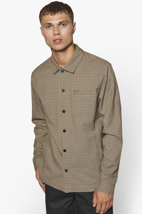 Woodbird Brenti Bleek Shirt Brown