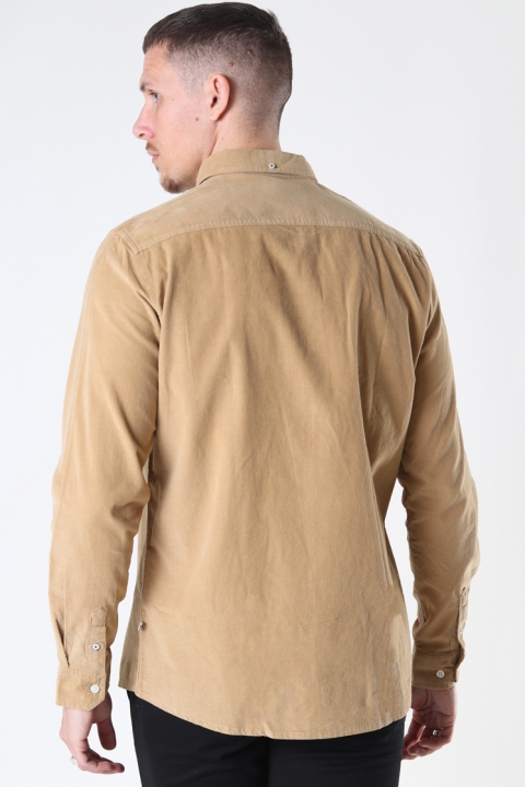 Kronstadt Johan Baby Corduroy shirt Sand