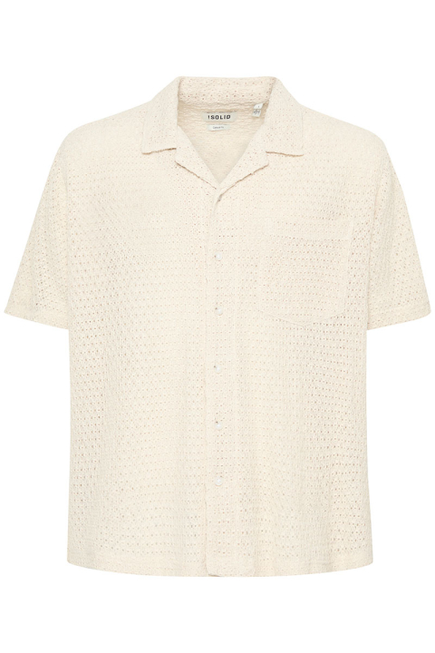 Solid Oney SS Shirt Oatmeal