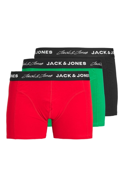 Jack & Jones Salem Bamboo Trunks 3 Pack Barbados Cherry