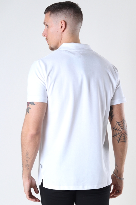 Kronstadt Albert Recycled cotton polo White