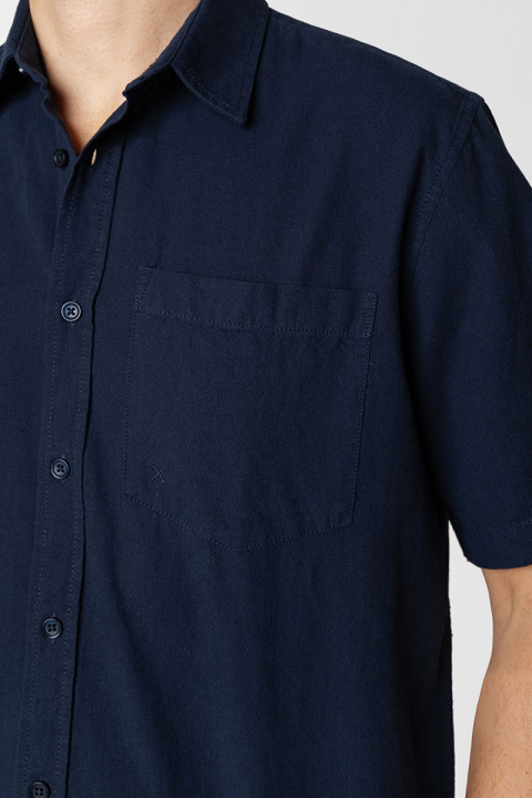 Clean Cut Copenhagen Luca shirt SS Navy