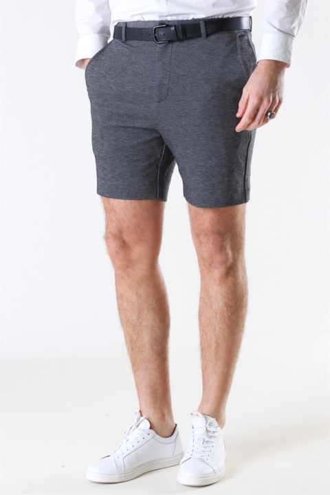 Selected Jersey Shorts Grey/Black
