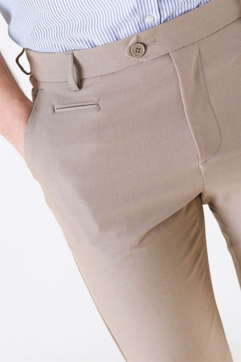 Les Deux Como Light Kostym Pants Light Brown Insence