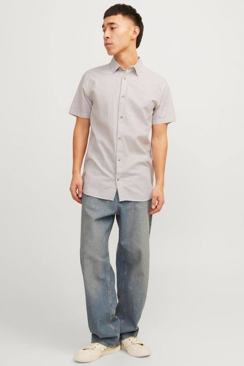 Jack & Jones Summer Linen Shirt SS Crockery