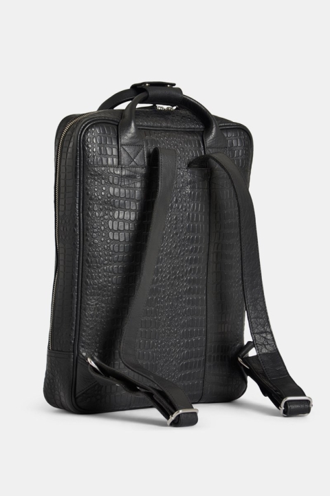 Still Nordic Dundee Backpack Black Croco