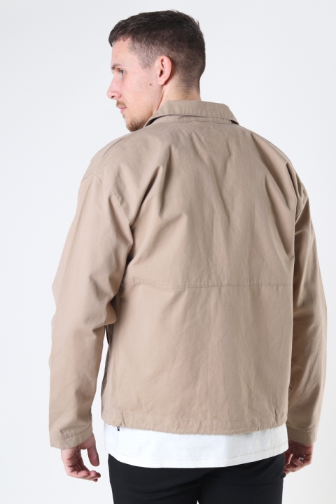 ONLY & SONS ONSJACKSON LIFE COTTON OVERSHIRT JKT Chinchilla