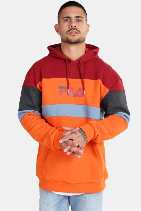 Fila Men Larry Hooded Tröja Harvest Pumpkin