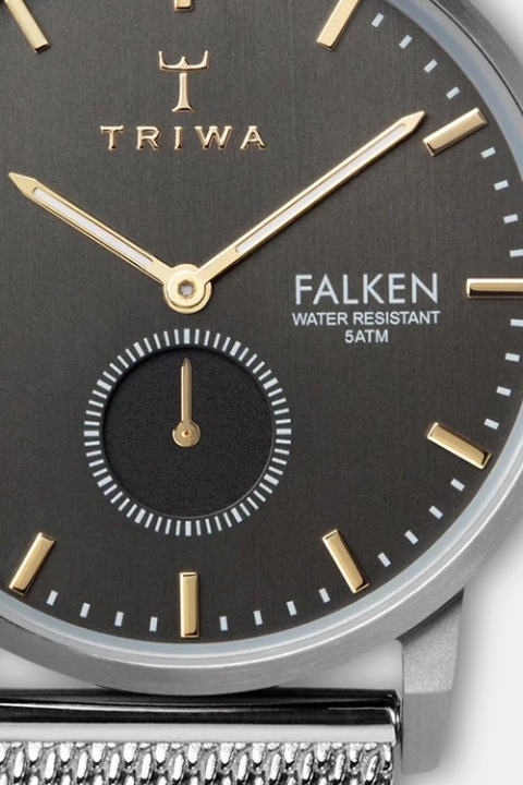 Triwa Smoky Falken Klocka Steel Mesh