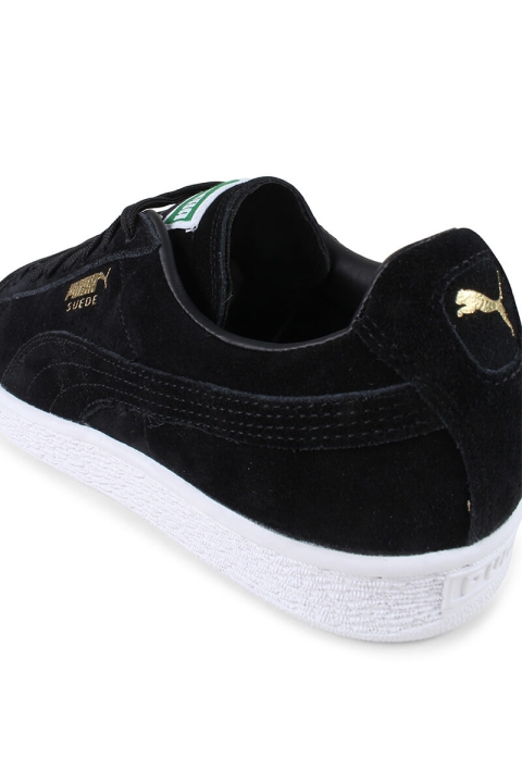 Puma Mocka Classic Sneakers Black Team Gold-White