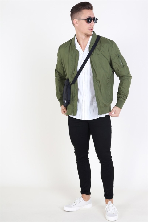 Urban Classics  Light Bomber Jacka Olive