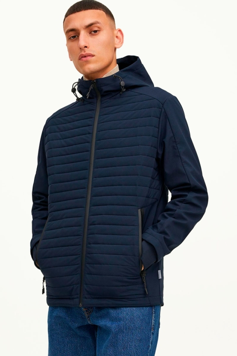 Jack & Jones JCOTOBY AIR HYBRID JACKET SN Navy Blazer