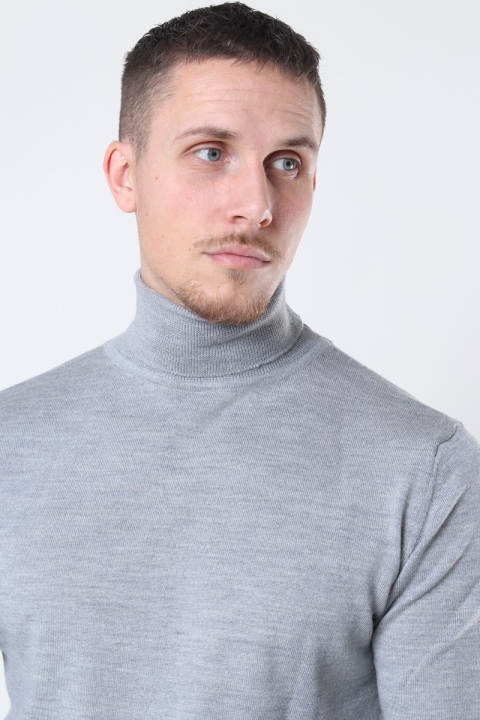 Clean Cut Copenhagen Merino Wool Roll Sticka Light Grey Mel