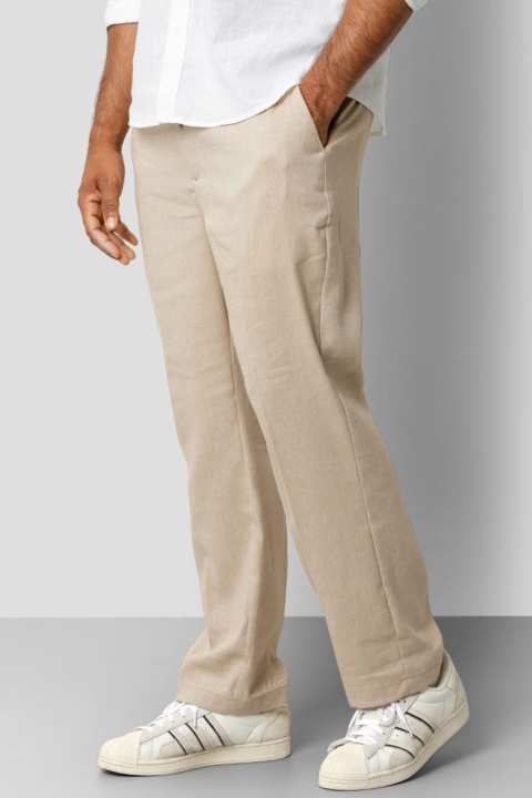 Clean Cut Copenhagen Barcelona XO Cotton Linen pants Ecru