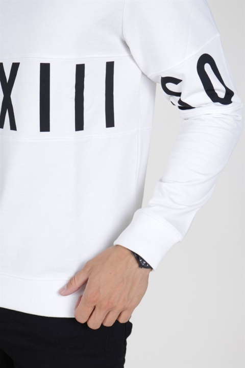 Only & Sons Napoleon Crew Neck Tröja White