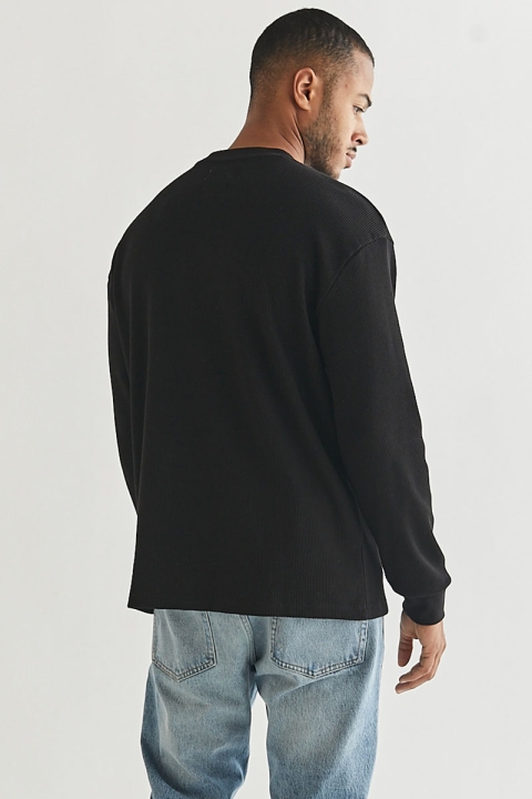 Woodbird Harbour Road LS Black