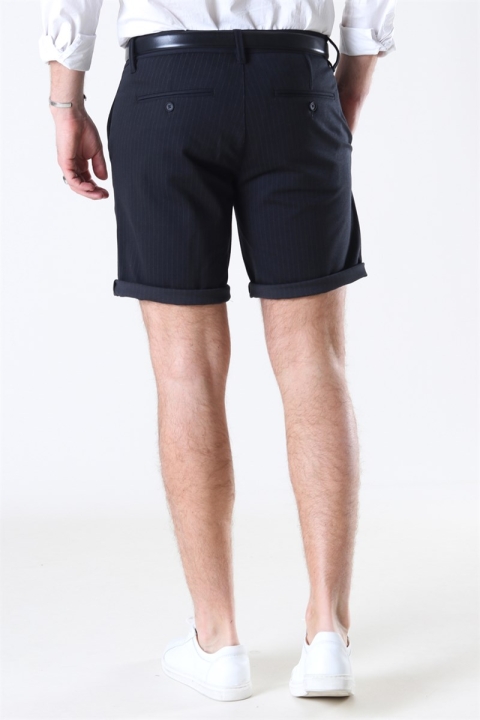 Only & Sons Mark Shorts Stripe GW Black