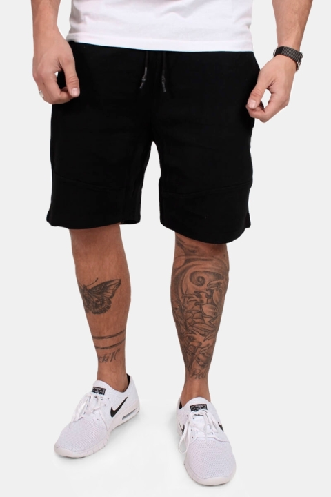 Urban Classics Interlock Sweatshorts Black