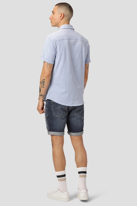 Clean Cut Copenhagen Chris Stretch Shorts 2005 Dark Blue Destroyed