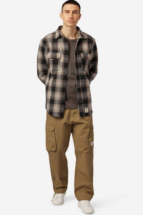 Fat Moose Adrian New Shirt Navy Checked