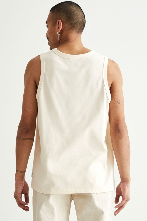 Woodbird Ron Sun Tank-Top Off White