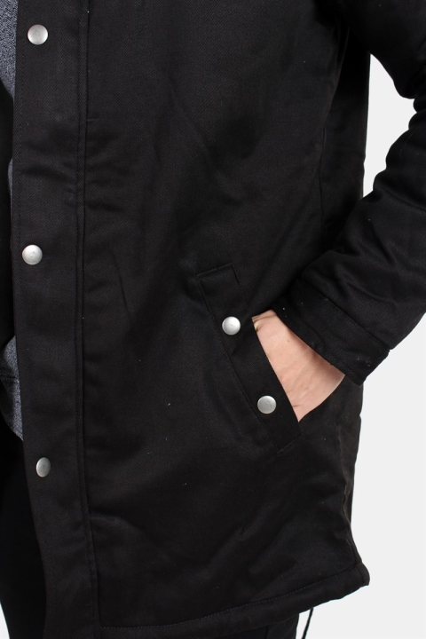 ONLY & SONS ALEX TEDDY PARKA JACKET Black