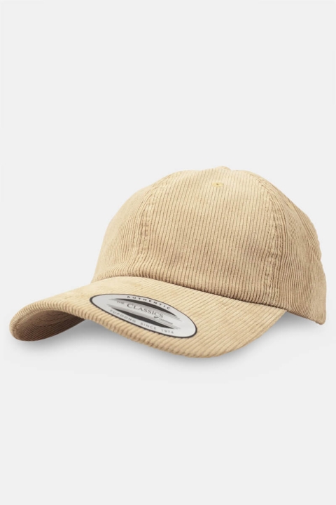 Flexfit Low Profile CordKlockaoy Dad Cap Khaki