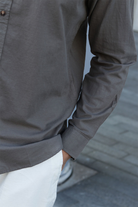 Jack & Jones Summer Band Shirt LS Falcon