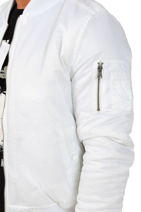 Urban Classics Bomber Jacka White