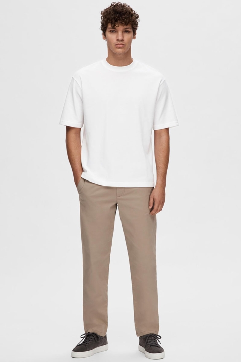 Selected Relax Oscar SS Tee Bright White