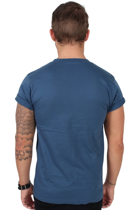 Basic Brand T-shirt Har. Blue