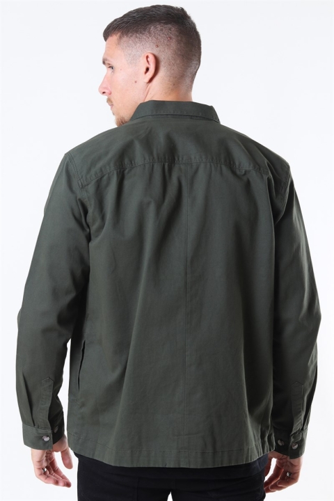 Only and sons Ilvio Heavy Twill Overshirt Deep Depths