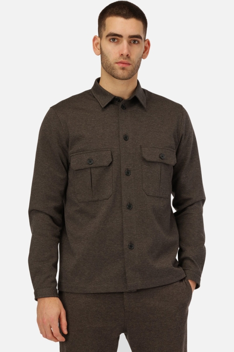 Clean Cut Copenhagen Milano Pocket Jacket Brown Melangè